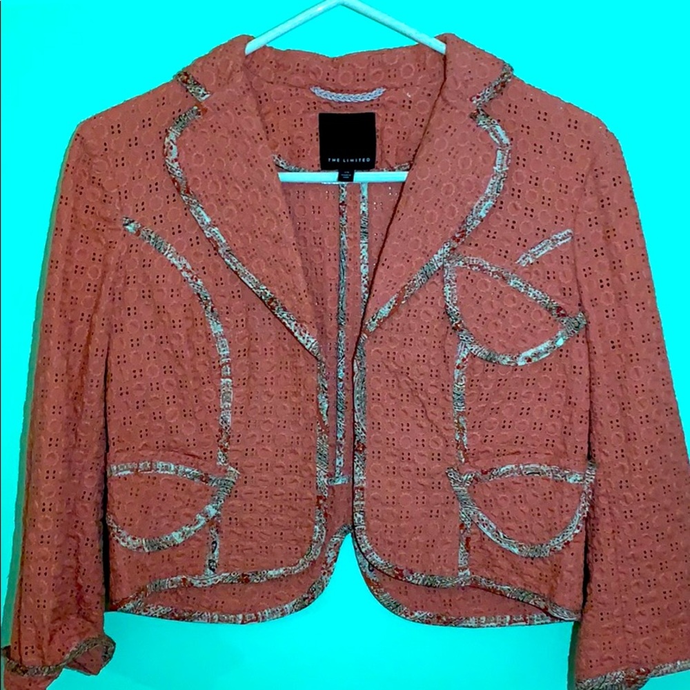 The Limited Peach Sport Coat